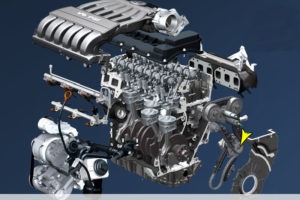 Motor VW 3.6 FSI VR6 206 kW (280K)